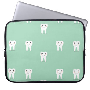 Funda Para Portátil Diente feliz de Kawaii