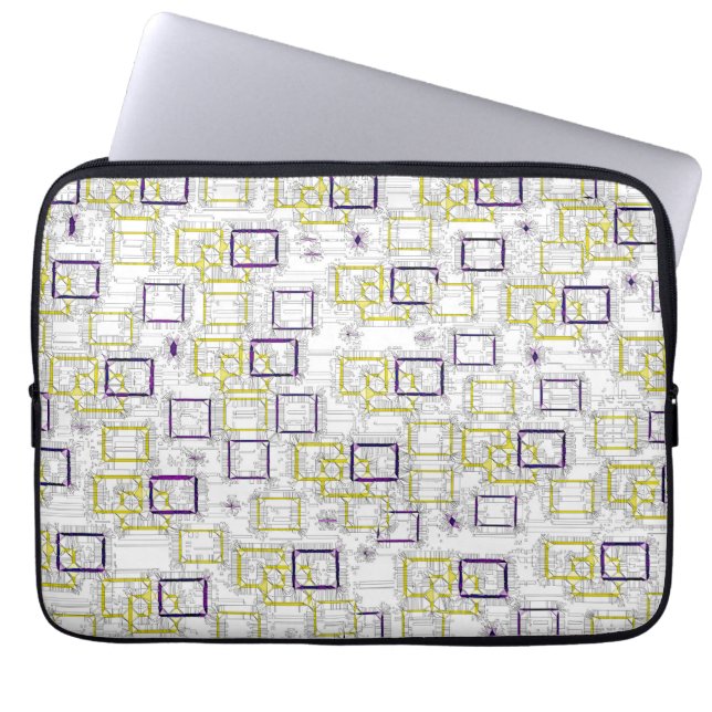 Funda Para Portátil Dimensiones de interbloqueo (Frente)