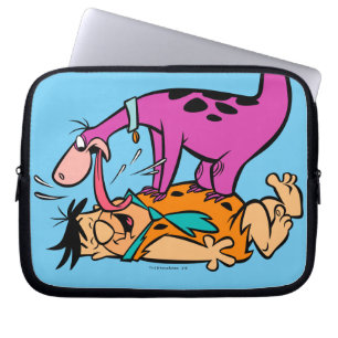 Funda Para Portátil Dino Licking Fred Flintstone