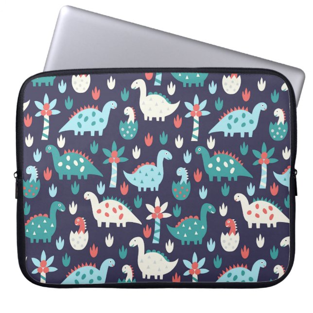 Funda Para Portátil Dinosaur Adventure Seless Design (Frente)