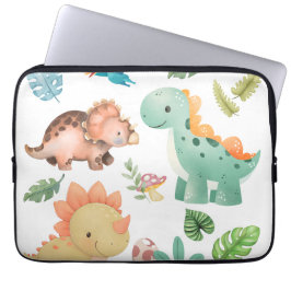 Funda Para Portátil Dinosaurio Bonito