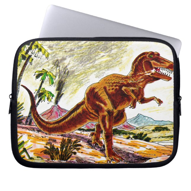 Funda Para Portátil Dinosaurio de Rex del Tyrannosaurus (Frente)