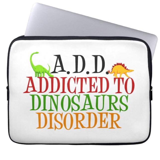 Funda Para Portátil Dinosaurio divertido (Frente)