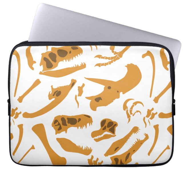 Funda Para Portátil Dinosaurios Bones (Frente)