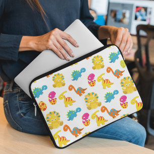 Funda Para Portátil Dinosaurios Cutos, Patrón De Dinosaurios, Dino Beb