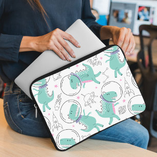 Funda Para Portátil Dinosaurios Espaciales, Dinosaurios Cutos, Buques 