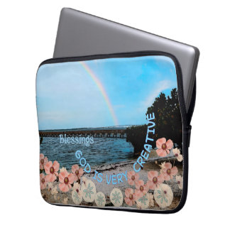 Funda Para Portátil "Dios es muy creativo"