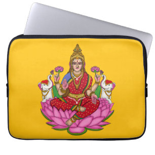 Funda Para Portátil Diosa Lakshmi 