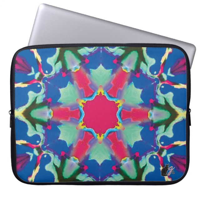 Funda Para Portátil Directiva Kaleidoscope (Frente)