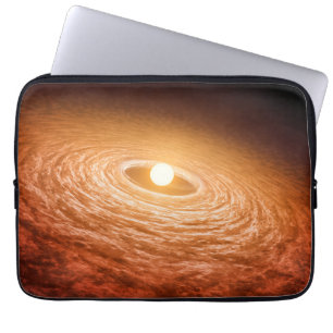 Funda Para Portátil Disco De Material Alrededor De Star Fu Orionis.