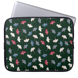 Funda Para Portátil Discosidad vintage sin soldadura con hojas de gink