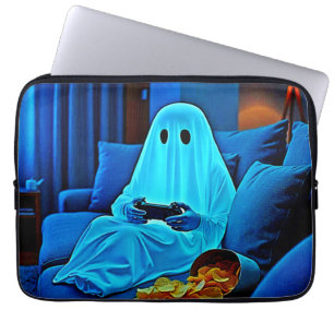 Funda Para Portátil Diseñar un fantasma, una noche acogedora