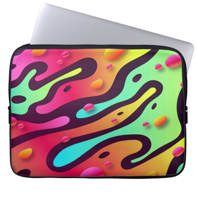 Funda Para Portátil Diseño abstracto (Frente)