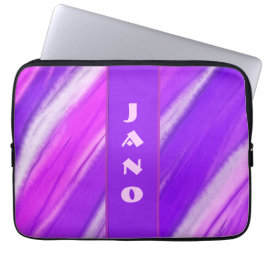Funda Para Portátil Diseño abstracto púrpura moderno de Guay