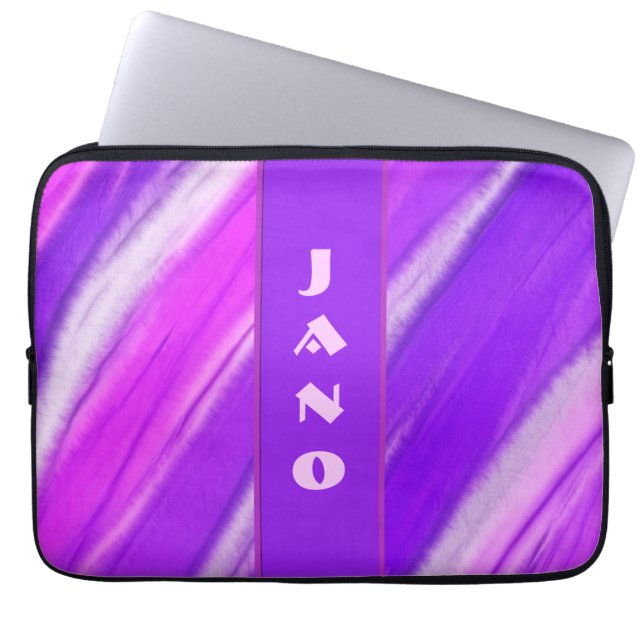 Funda Para Portátil Diseño abstracto púrpura moderno de Guay (Frente)