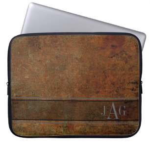 Funda Para Portátil Diseño antiguo del libro de Brown