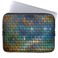 Diseño compuesto de franjas entrelazadas de colore