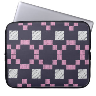 Funda Para Portátil Diseño con eclosión manual. Ornamento étnico de bo