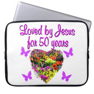 Funda Para Portátil DISEÑO DE 50 CUMPLEAÑOS DE bonito PURPLE