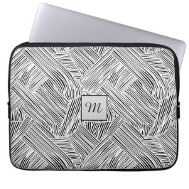 Funda Para Portátil Diseño de arte de patrón de tejido 