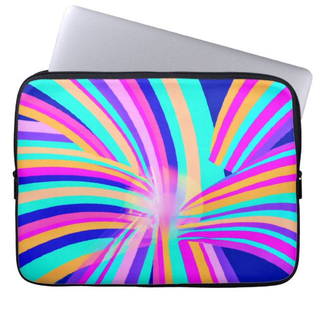 Funda Para Portátil Diseño de arte de patrones único (Frente)