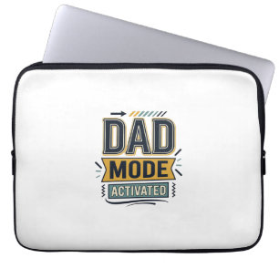 Funda Para Portátil Diseño de camiseta con grabado vintage de modo de
