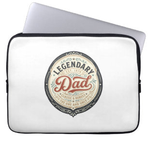Funda Para Portátil Diseño de camiseta con grabado vintage Legendary D
