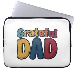 Funda Para Portátil Diseño de camiseta con letras burbuja retro de Pap