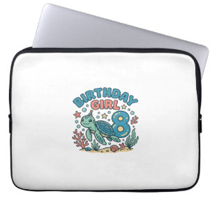 Funda Para Portátil Diseño de camiseta de cumpleaños Tortuga marina ch