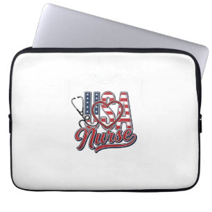 Funda Para Portátil Diseño de camiseta de estetoscopio de corazón de e