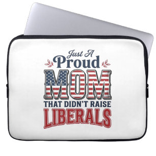 Funda Para Portátil Diseño de camiseta política vintage patriota orgul