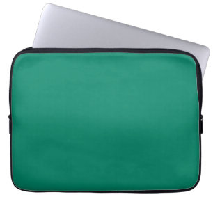 Funda Para Portátil Diseño de color sólido azul oscuro verde esmeralda