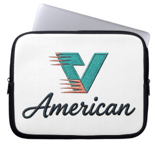 Funda Para Portátil Diseño de emblema moderno de movimiento dinámico