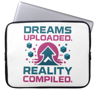 Funda Para Portátil Diseño de eslóganes de IA - Compilación de realida