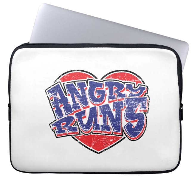 Funda Para Portátil Diseño de fans de Angry Runs v2 (Frente)