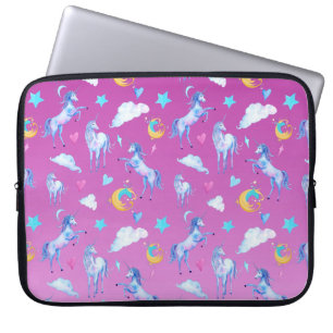 Funda Para Portátil Diseño de fantasía de color acuático con patrón de