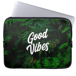 Funda Para Portátil Diseño de hojas tropicales de buenos vibraciones