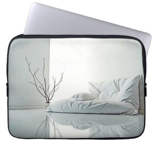 Funda Para Portátil Diseño de interiores de Zen minimalista