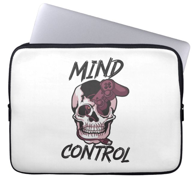 Funda Para Portátil Diseño de juegos de control mental (Frente)