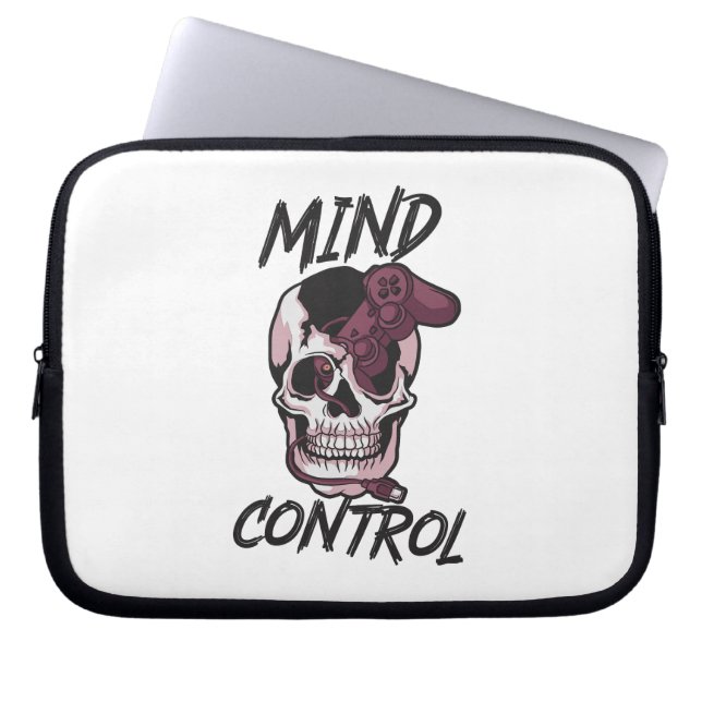 Funda Para Portátil Diseño de juegos de control mental (Frente)
