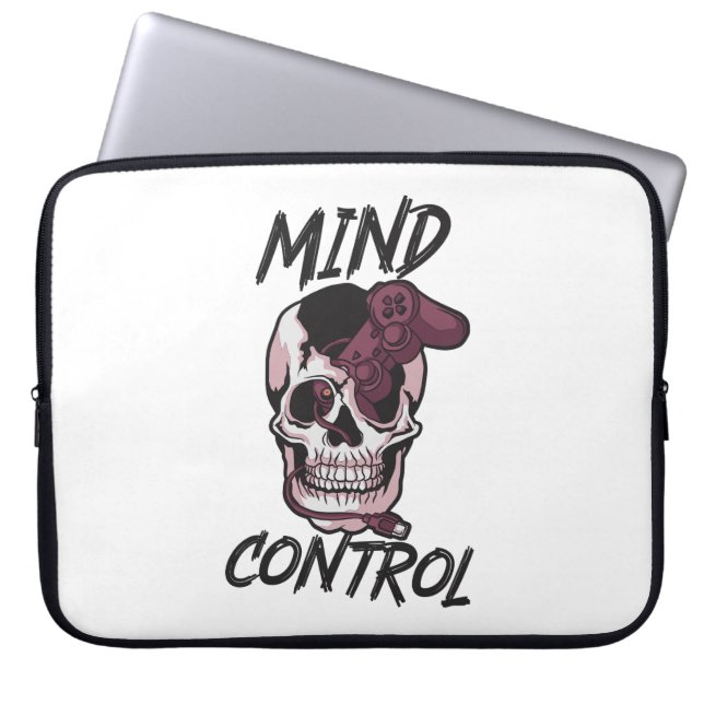 Funda Para Portátil Diseño de juegos de control mental (Frente)