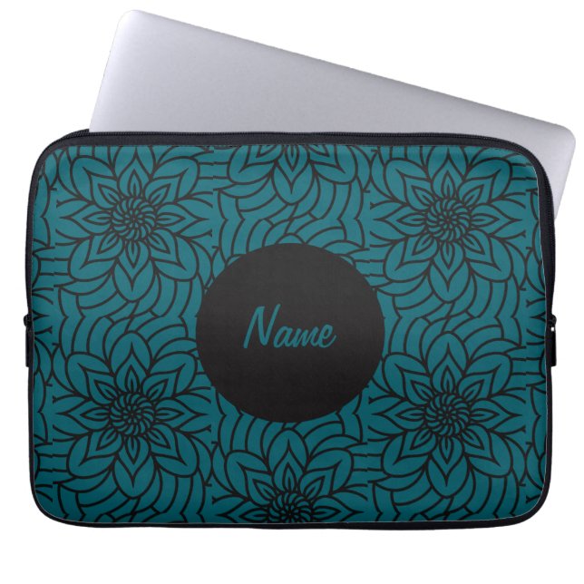 Funda Para Portátil Diseño de Mandala (Frente)