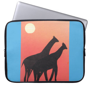 Funda Para Portátil Diseño de mangas de ordenador con diseño de jirafa