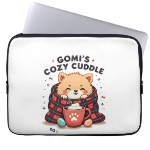 Funda Para Portátil Diseño de manta de perro vintage Gomis Cozy Cuddle