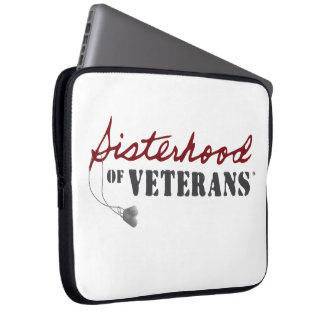 Funda Para Portátil Diseño de Orgullo Militar de Hermanas de Veteranos