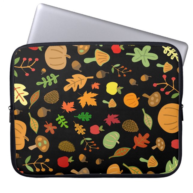 Funda Para Portátil Diseño de otoño (Frente)