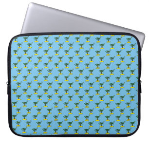 Funda Para Portátil Diseño de patrón de islas con palmeras
