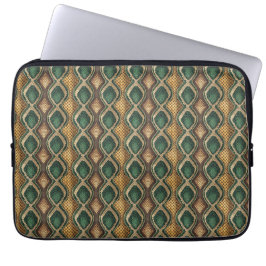 Funda Para Portátil Diseño de patrón de piel de serpiente con diamante