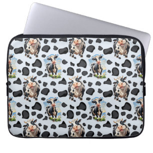 Funda Para Portátil Diseño de patrones de animales de vaca