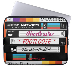 Funda Para Portátil Diseño de películas VHS retro